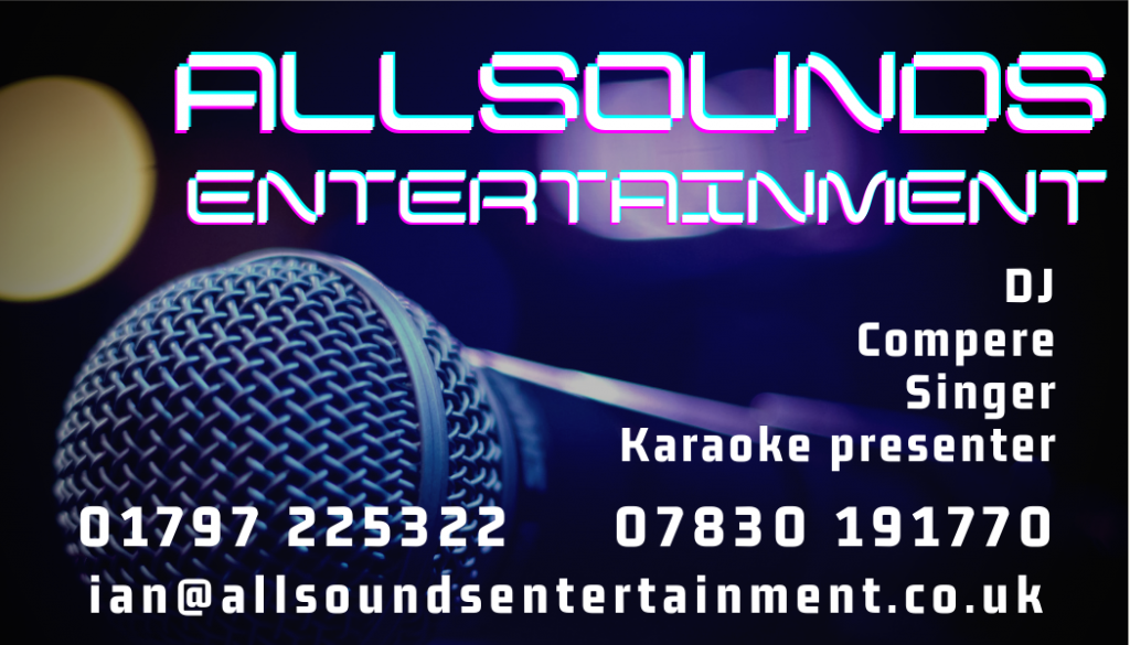Portfolio - allsounds entertainment business card